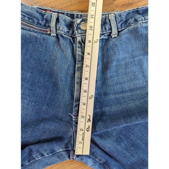 Vintage 1970s LANDLUBBER High Waist Flare Jeans BELL BOTTOM Made in USA B3 - Picture 12 of 16